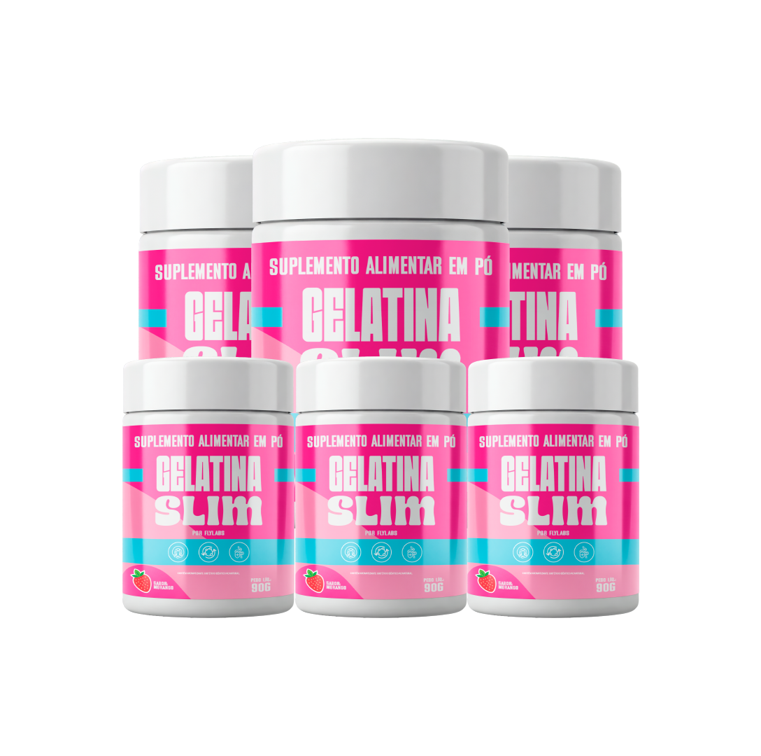 Gelatina Slim 150g Original - Loja Oficial Sabor Morango